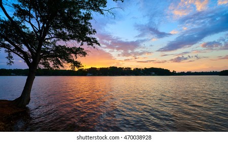 Sunset On Lake Keowee, SC