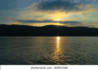 Sunset On The Lake Massawippi