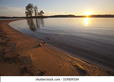 Sunset On Lake Norman In North Carolina