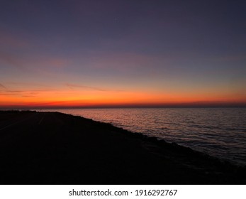 Sunset On Lake Saint Clair