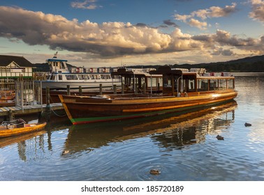 Sunset On Lake Windermere