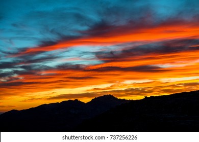 Sunset on Mt Lemmon
