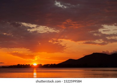Sunset On The Neretva Delta, Croatia