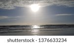 sunset on the ocean