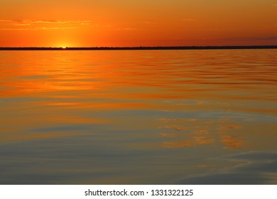 Sunset On One Of The Largest Rivers In The World, Tapajós River