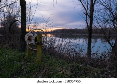 Sunset On Po River