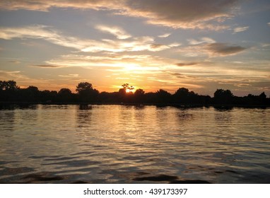 Sunset On The Potomac River