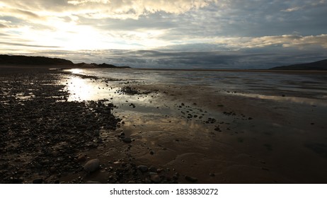 Sunset On Roanhead Beach, Barrow, Cumbria