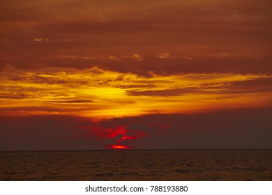 sunset on the sea - Shutterstock ID 788193880
