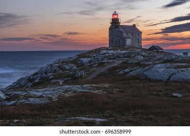 Sunset on the south west coast, Rose Blanch Lighthouse Historic Site, Newfoundland & Labrador