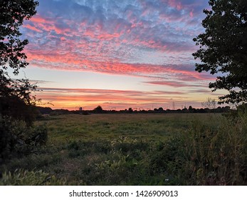 Sunset On A Strawberry Full Moon 