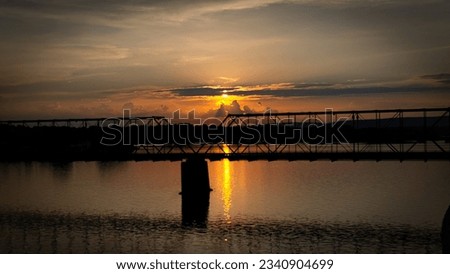 Sunset on the Susquehanna River
