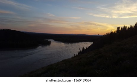 Sunset On The Tanana River