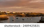 Sunset on Trearddur bay Beach, Isle of Anglesey