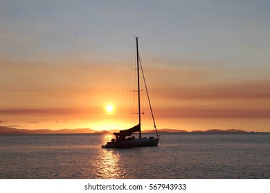 Sunset On The Whitsundays