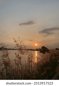 El atardecer es una