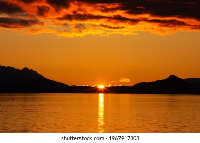 Sunset Over Admiralty Island, Alaska