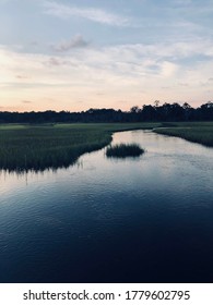 Sunset Over Ashley River, Charleston, SC