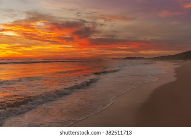 Sunset Over Bentota Beach