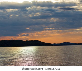 Sunset Over Bull Shoals Lake AR