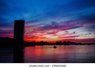 Sunset Over The Canning RIver