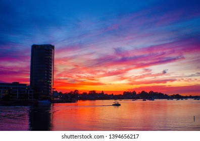 Sunset Over The Canning River