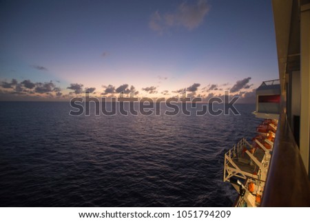 Similar – Caribbean Dawn Kreuzfahrt