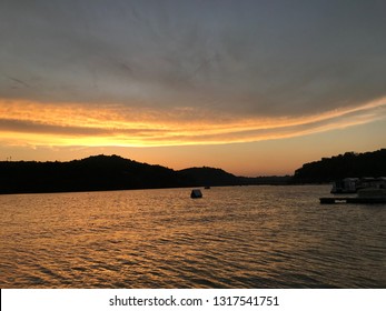 Sunset Over Cheat Lake, WV