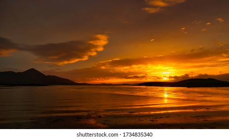 Sunset Over Clew Bay, County Mayo.