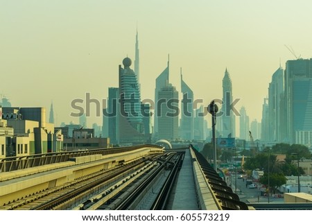 Similar – Dubai Metro