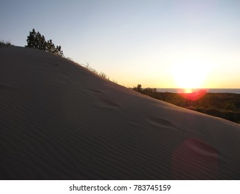 Sunset Over Dunes