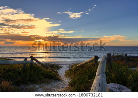 Similar – Image, Stock Photo western beach Calm