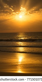 Sunset over the Island of Boa Vista in Cape Verde - Shutterstock ID 771501073