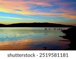 Sunset over the Isle of Mull