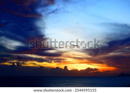 Sunset over Jeff Davis Memorial