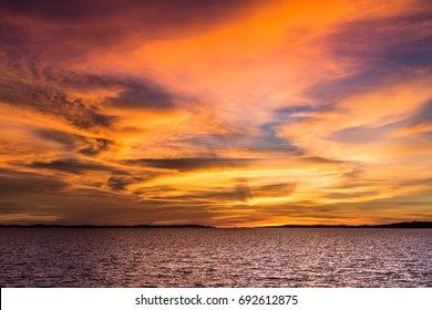 Sunset Over The Kimberley, Western Australia