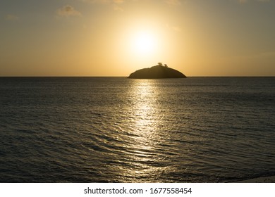 Sunset Over The Lagoon At Lord Howe Island, NSW, Australia