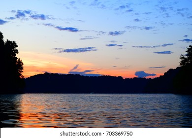 Sunset Over Lake Cumberland