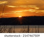 Sunset over Lake Guntersville State Park