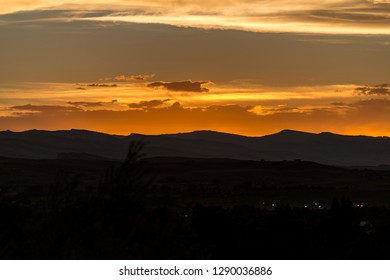 Sunset Over Lander Wyoming