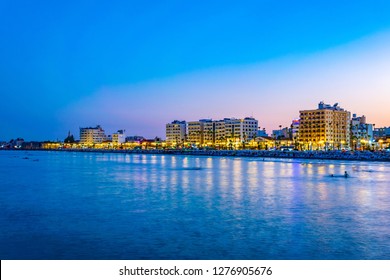 Sunset Over Larnaca, Cyprus
