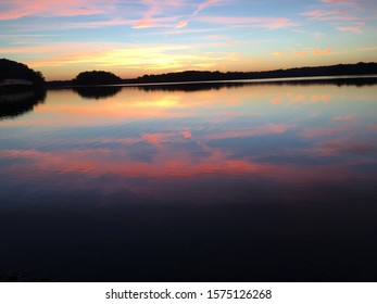 Sunset Over Loch Raven Reservoir  