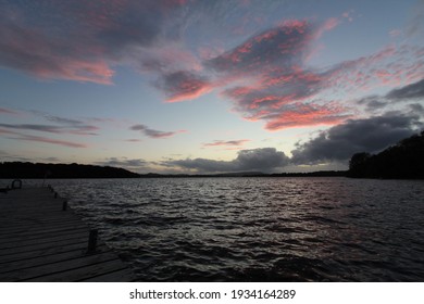 Sunset Over Lough Erne Pier