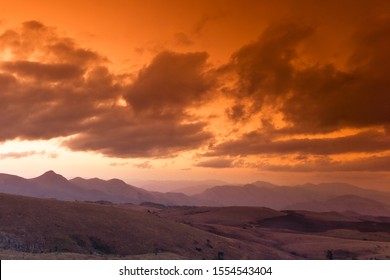 Sunset Over The Malolotja Nature Reserve, Swaziland