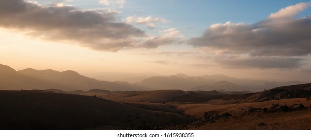 Sunset Over The Malolotja Nature Reserve, Swaziland
