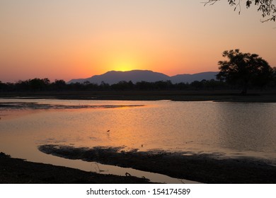 Sunset Over Mana Pools