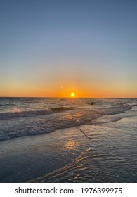 Sunset Over Manatee Beach, Anna Maria Island