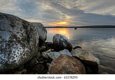 Sunset Over Manitoulin Island