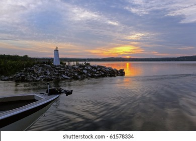 Sunset Over Manitoulin Island