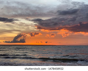 Sunset Over Mindil Beach In Darwin Northern Territory, Australia